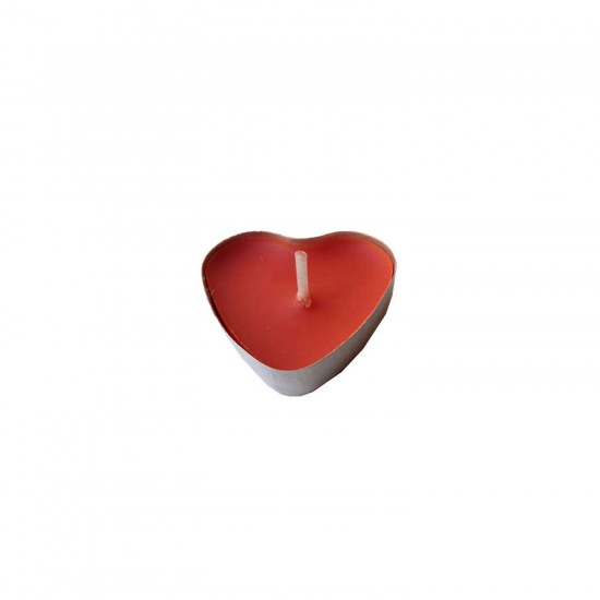 Kalp Tealight Mum Kalp Modeli (50 Adet) Kalp Tealight Mum Kalp Modeli (50 Adet)
