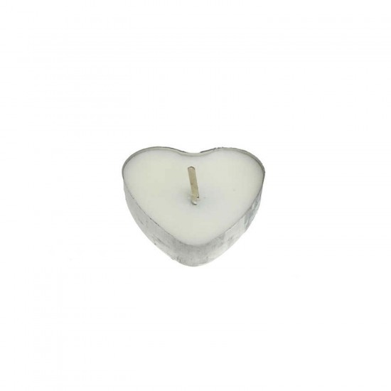 Kalp Tealight Mum Kalp Modeli (50 Adet) Kalp Tealight Mum Kalp Modeli (50 Adet)