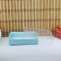 Asetat Kapaklı Karton Kutu 15X15X3 (50 Adet) Asetat Kapaklı Karton Kutu 15X15X3 (50 Adet)