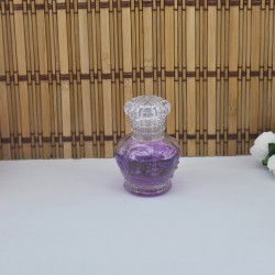 Kral Kraliçe Taçlı Küçük Cam Şişe 50 Cc (10 Adet)