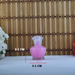 Kral Kraliçe Taçlı Küçük Cam Şişe 50 Cc (10 Adet) Kral Kraliçe Taçlı Küçük Cam Şişe 50 Cc (10 Adet)