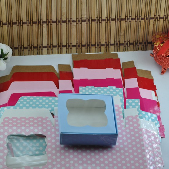 Çerçeveli Karton Kutu 9X9X3 (50 Adet)