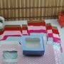 Çerçeveli Karton Kutu 9X9X3 (50 Adet)