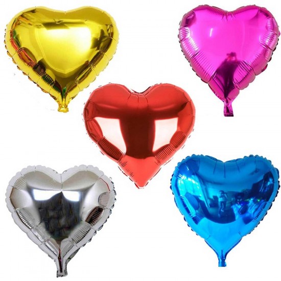 Kalp Folyo Balon Orta Boy 60X64 Cm Kalp Folyo Balon Orta Boy 60X64 Cm