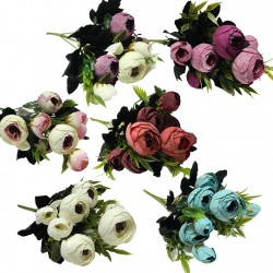 Çiçek Gelin El Buketi Şakayık Modeli