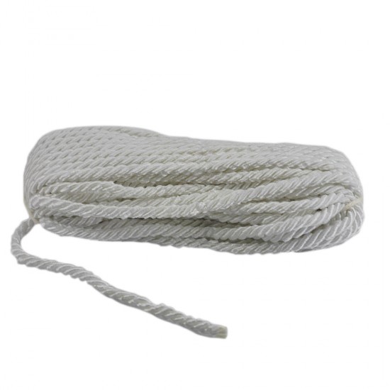 Kordon İp Sarmanlı Kalın 5 Mm Örgü İp (50 Metre) Kordon İp Sarmanlı Kalın 5 Mm Örgü İp (50 Metre)