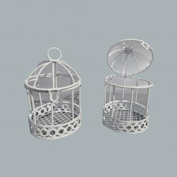 Kuş Kafesi Kenar Altı Desenli Beyaz (10 Adet) Kuş Kafesi Kenar Altı Desenli Beyaz (10 Adet)