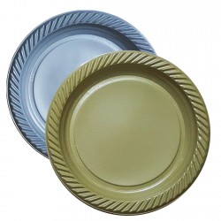 Plastik Tabak 22 CM (25 Adet)