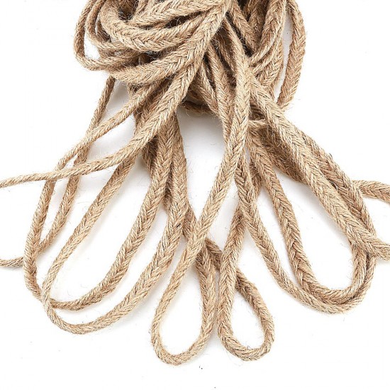 Jüt Halat Kendir Kalın (1 Cm Kurdele) Örme Jüt İp (25 Metre) Jüt Halat Kendir Kalın (1 Cm Kurdele) Örme Jüt İp (25 Metre)