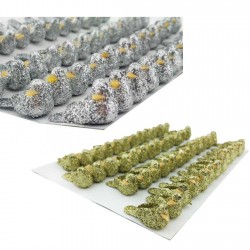 Kuş Minik Simli Köpük (50 Adet)