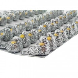 Kuş Minik Simli Köpük (50 Adet)