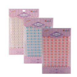 Kalp Kristal Stıcker (77 Adet)