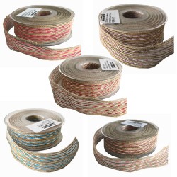 Kanaviçe Kurdele Kenarı Fitilli 2.5 CM  (10 Metre)