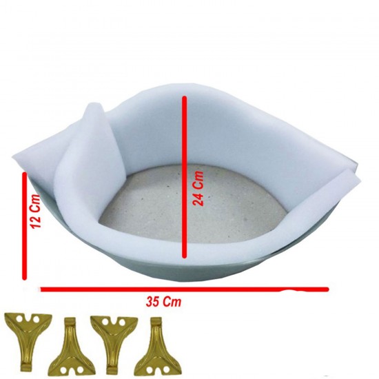 Gondol Havlu Ve Tesbih Kutusu Boş Büyük Boy 35X24X12 CM Gondol Havlu Ve Tesbih Kutusu Boş Büyük Boy 35X24X12 CM