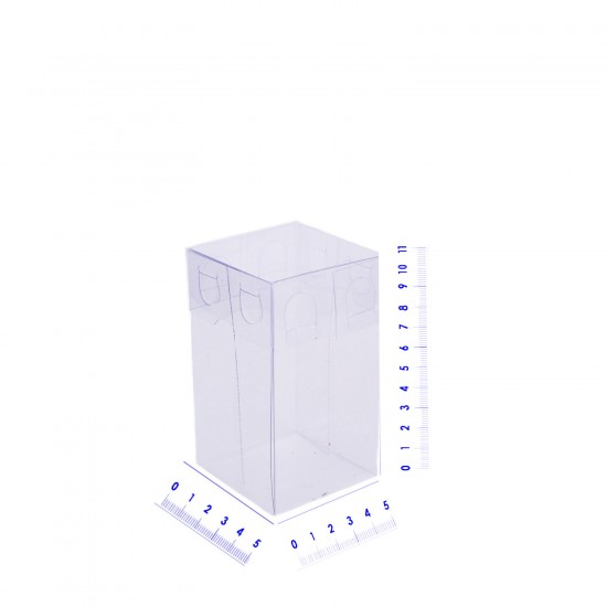Komple Asetat Kutu 5X5X11 CM (50 Adet) Komple Asetat Kutu 5X5X11 CM (50 Adet)