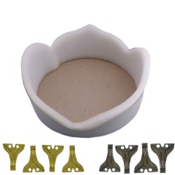 Plastik Havlu Ve Tesbih Kutusu Prenses 26X27X10 Cm