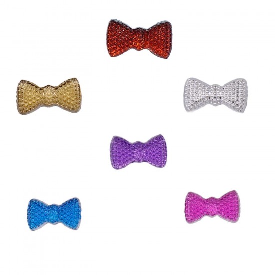 Polyester Fiyonk Hazır Papyon 1 CM X 2 CM (100 Adet) Polyester Fiyonk Hazır Papyon 1 CM X 2 CM (100 Adet)