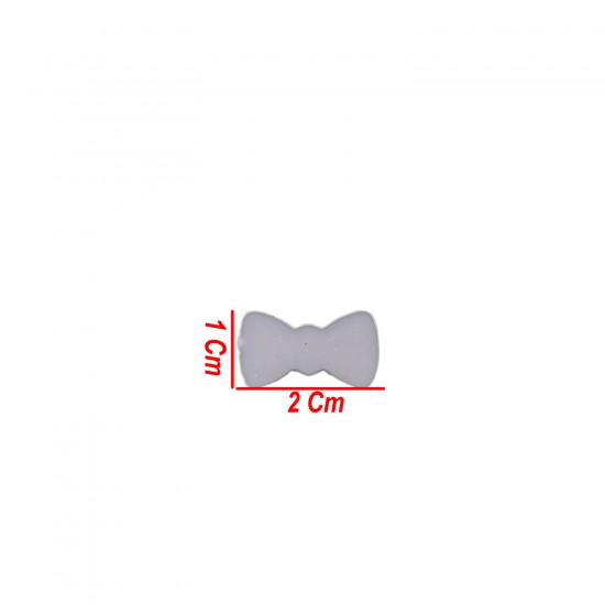 Polyester Fiyonk Hazır Papyon 1 CM X 2 CM (100 Adet) Polyester Fiyonk Hazır Papyon 1 CM X 2 CM (100 Adet)
