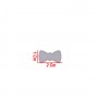 Polyester Fiyonk Hazır Papyon 1 CM X 2 CM (100 Adet) Polyester Fiyonk Hazır Papyon 1 CM X 2 CM (100 Adet)