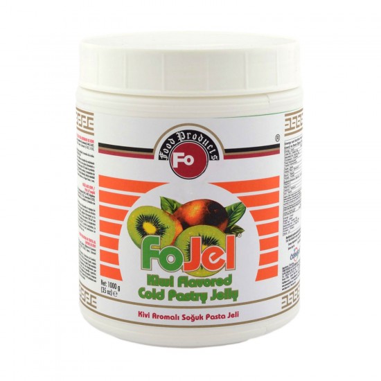 Kivi Aromalı Bitkisel Dekoratif Soğuk Pasta Jeli 1 KG Kivi Aromalı Bitkisel Dekoratif Soğuk Pasta Jeli 1 KG