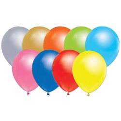 Metalik  Balon 12 İnç Baskısız (100 Adet)