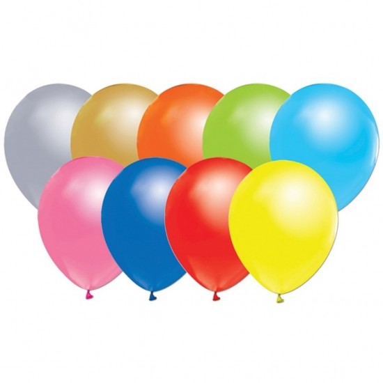 Metalik Balon 12 İnç Baskısız (100 Adet) Metalik Balon 12 İnç Baskısız (100 Adet)