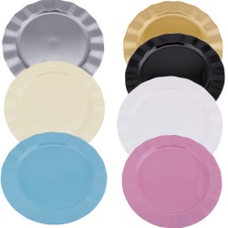 Plastik Lüks Tabak 26 CM (6 Adet)