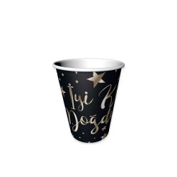 Karton Bardak Gold Varak Baskılı İyiki Doğdun (6 Adet) Karton Bardak Gold Varak Baskılı İyiki Doğdun (6 Adet)
