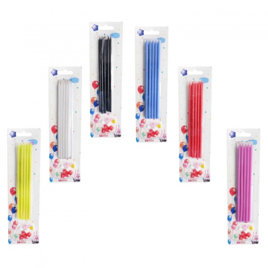 Doğum Günü Pasta Mumu Pastel 20 CM (8 Adet) Doğum Günü Pasta Mumu Pastel 20 CM (8 Adet)