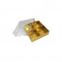 Asetat Kapaklı Karton Kutu 15x15x3 CM 4 Bölmeli Kutu (10 Adet) Asetat Kapaklı Karton Kutu 15x15x3 CM 4 Bölmeli Kutu (10 Adet)
