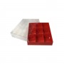 Asetat Kapaklı Karton Kutu 15x15x3 CM 9 Bölmeli Kutu (10 Adet) Asetat Kapaklı Karton Kutu 15x15x3 CM 9 Bölmeli Kutu (10 Adet)