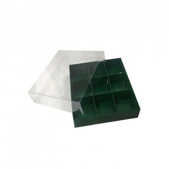 Asetat Kapaklı Karton Kutu 15x15x3 CM 9 Bölmeli Kutu (10 Adet) Asetat Kapaklı Karton Kutu 15x15x3 CM 9 Bölmeli Kutu (10 Adet)