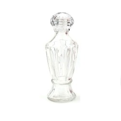 Hürrem Şişe Cam Saray  Kapaklı Orta  Boy Vazo 100 Cc (10 Adet)