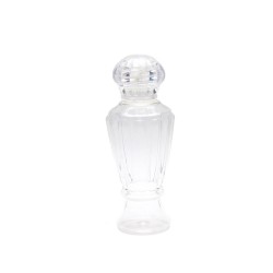 Hürrem Şişe Plastik Saray  Kapaklı  Vazo 100 CC (10 Adet)