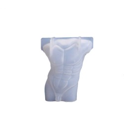 Epoksi Silikon Kalıp Erkek Beden Modeli Mum Epoksi Kalıbı