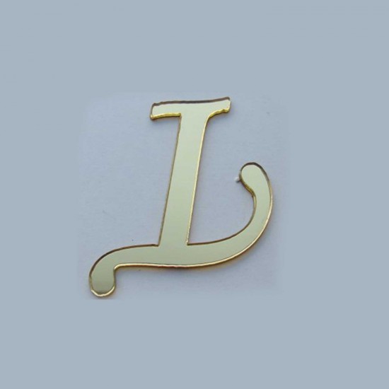 Alfabe Aynalı Pleksi 4 Cm -GOLD Kendinden Yapışkanlı Flexi Harf Alfabe Aynalı Pleksi 4 Cm -GOLD Kendinden Yapışkanlı Flexi Harf