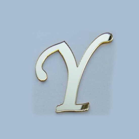 Alfabe Aynalı Pleksi 4 Cm -GOLD Kendinden Yapışkanlı Flexi Harf Alfabe Aynalı Pleksi 4 Cm -GOLD Kendinden Yapışkanlı Flexi Harf