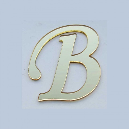 Alfabe Aynalı Pleksi 4 Cm -GOLD Kendinden Yapışkanlı Flexi Harf Alfabe Aynalı Pleksi 4 Cm -GOLD Kendinden Yapışkanlı Flexi Harf