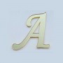 Alfabe Aynalı Pleksi 4 Cm -GOLD Kendinden Yapışkanlı Flexi Harf Alfabe Aynalı Pleksi 4 Cm -GOLD Kendinden Yapışkanlı Flexi Harf