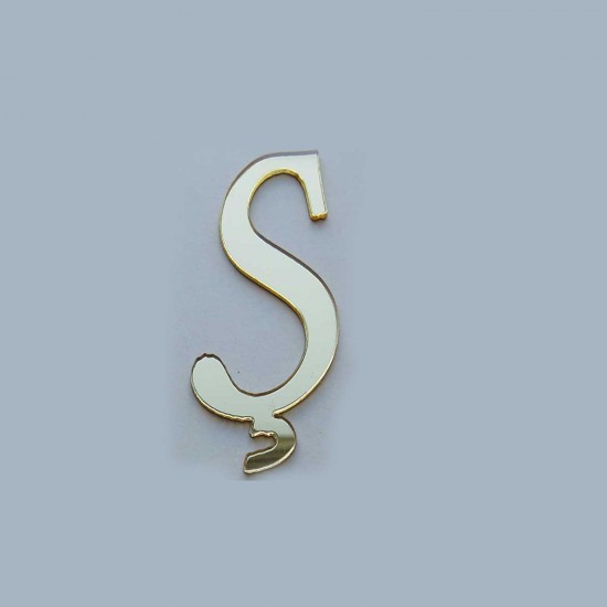 Alfabe Aynalı Pleksi 4 Cm -GOLD Kendinden Yapışkanlı Flexi Harf Alfabe Aynalı Pleksi 4 Cm -GOLD Kendinden Yapışkanlı Flexi Harf