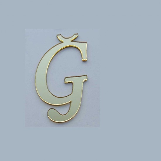 Alfabe Aynalı Pleksi 4 Cm -GOLD Kendinden Yapışkanlı Flexi Harf Alfabe Aynalı Pleksi 4 Cm -GOLD Kendinden Yapışkanlı Flexi Harf