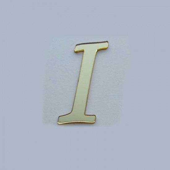 Alfabe Aynalı Pleksi 4 Cm -GOLD Kendinden Yapışkanlı Flexi Harf Alfabe Aynalı Pleksi 4 Cm -GOLD Kendinden Yapışkanlı Flexi Harf