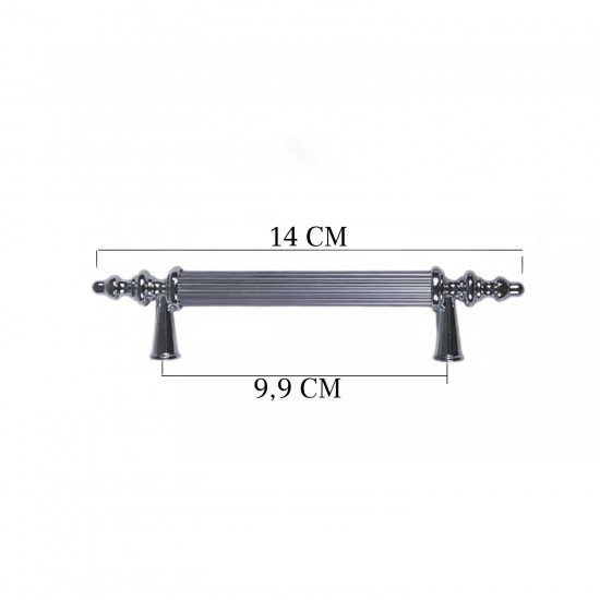 Kulp Silindir Çizgili Plastik Model 14 CM (2 Adet) Kulp Silindir Çizgili Plastik Model 14 CM (2 Adet)