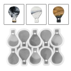 Epoksi Silikon Kalıp Çoklu Kapadokya Balonu Magnet Dolap Süsü Kalıbı 10 Lu 6.8 CM Epoksi Silikon Kalıp Çoklu Kapadokya Balonu Magnet Dolap Süsü Kalıbı 10 Lu 6.8 CM