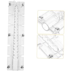 Poli Karbon Mum Kalıbı Şamdanlık  Uzun  Burgulu 31 CM