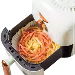 Tek Kullanımlık Tabak Yuvarlak Air Fryer Için Pişirme Kağıdı 50'li 16 CM Tek Kullanımlık Tabak Yuvarlak Air Fryer Için Pişirme Kağıdı 50'li 16 CM