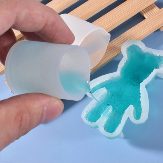 Epoksi Reçine Silikon Beaker Döküm Karıştırma Kabı Uçlu 30 ML Epoksi Reçine Silikon Beaker Döküm Karıştırma Kabı Uçlu 30 ML