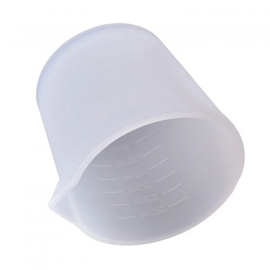 Epoksi Reçine Silikon Beaker Döküm Karıştırma Kabı Uçlu 30 ML Epoksi Reçine Silikon Beaker Döküm Karıştırma Kabı Uçlu 30 ML