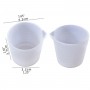 Epoksi Reçine Silikon Beaker Döküm Karıştırma Kabı Uçlu 30 ML Epoksi Reçine Silikon Beaker Döküm Karıştırma Kabı Uçlu 30 ML