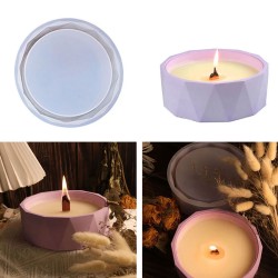 Silikon Kalıp Dekoratif Kristal Taş Tozu Beton Alçı Ve Mum Kalıbı 16X16 CM Silikon Kalıp Dekoratif Kristal Taş Tozu Beton Alçı Ve Mum Kalıbı 16X16 CM